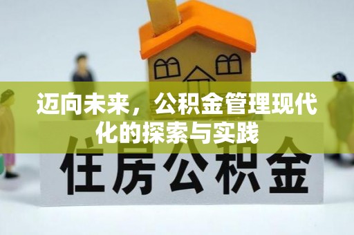 固阳迈向未来，公积金管理现代化的探索与实践