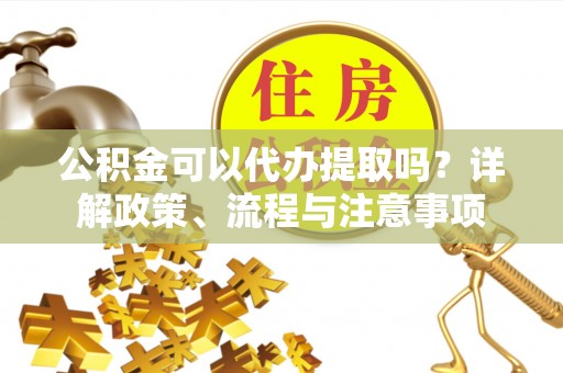 固阳公积金可以代办提取吗？详解政策、流程与注意事项