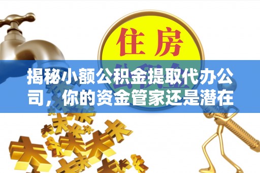 固阳揭秘小额公积金提取代办公司，你的资金管家还是潜在风险？