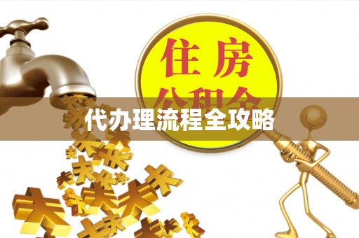 固阳代办理流程全攻略